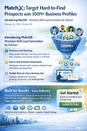 MatchX Prospecting by Sekuen: Target Hard-to-Find Prospects with 300M+ Business Profiles